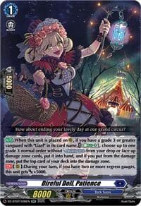 Direful Doll, Patience - DZ-BT07: Moon Fangs & Cerulean Blaze - Cardfight Vanguard card