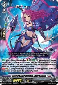 Aurora Battle Princess, Welt Khipple - DZ-BT07: Moon Fangs & Cerulean Blaze - Cardfight Vanguard card