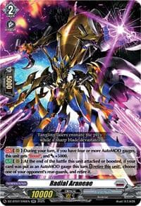Radial Araneae - DZ-BT07: Moon Fangs & Cerulean Blaze - Cardfight Vanguard card