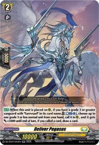 Deliver Pegasus - DZ-BT07: Moon Fangs & Cerulean Blaze - Cardfight Vanguard card