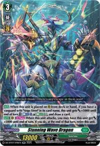 Stunning Wave Dragon - DZ-BT07: Moon Fangs & Cerulean Blaze - Cardfight Vanguard card