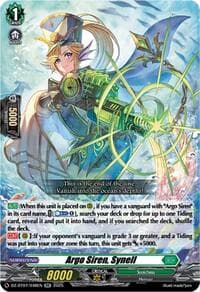 Argo Siren, Synell - DZ-BT07: Moon Fangs & Cerulean Blaze - Cardfight Vanguard card
