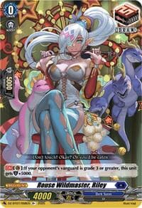 Rouse Wildmaster, Riley - DZ-BT07: Moon Fangs & Cerulean Blaze - Cardfight Vanguard card