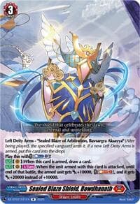Sealed Blaze Shield, Bowdhanath - DZ-BT07: Moon Fangs & Cerulean Blaze - Cardfight Vanguard card