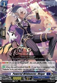 Powered Wildmaster, Vhigor - DZ-BT07: Moon Fangs & Cerulean Blaze - Cardfight Vanguard card