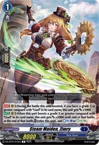 Steam Maiden, Zimry - DZ-BT07: Moon Fangs & Cerulean Blaze - Cardfight Vanguard card