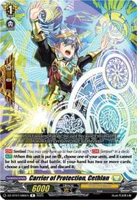 Carrier of Protection, Cethlan - DZ-BT07: Moon Fangs & Cerulean Blaze - Cardfight Vanguard card