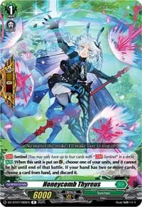 Honeycomb Thyreus - DZ-BT07: Moon Fangs & Cerulean Blaze - Cardfight Vanguard card