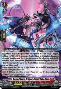 Sealed Blaze Dragon, Namorkahr Anui - DZ-BT07: Moon Fangs & Cerulean Blaze - Cardfight Vanguard card