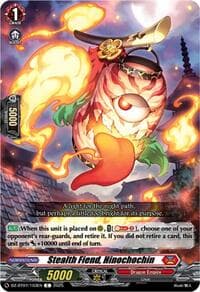 Stealth Fiend, Hinochochin - DZ-BT07: Moon Fangs & Cerulean Blaze - Cardfight Vanguard card