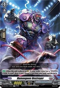 Humongous Destroyer - DZ-BT07: Moon Fangs & Cerulean Blaze - Cardfight Vanguard card