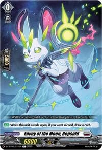 Envoy of the Moon, Repsold - DZ-BT07: Moon Fangs & Cerulean Blaze - Cardfight Vanguard card