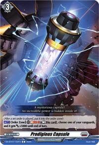 Prodigious Capsule - DZ-BT07: Moon Fangs & Cerulean Blaze - Cardfight Vanguard card