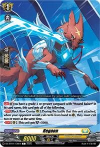 Regaon - DZ-BT07: Moon Fangs & Cerulean Blaze - Cardfight Vanguard card