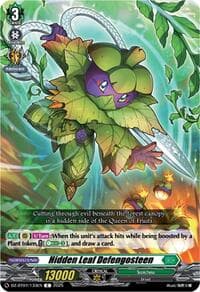 Hidden Leaf Defengosteen - DZ-BT07: Moon Fangs & Cerulean Blaze - Cardfight Vanguard card