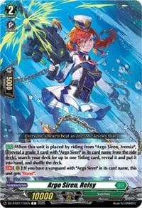 Argo Siren, Refsy - DZ-BT07: Moon Fangs & Cerulean Blaze - Cardfight Vanguard card