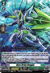 Bore Briny Dragon - DZ-BT07: Moon Fangs & Cerulean Blaze - Cardfight Vanguard card