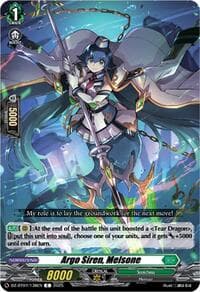 Argo Siren, Melsone - DZ-BT07: Moon Fangs & Cerulean Blaze - Cardfight Vanguard card