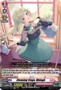 Cleaning Stage, Midagh - DZ-BT07: Moon Fangs & Cerulean Blaze - Cardfight Vanguard card