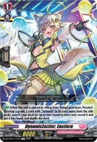 DynamicExciter, Eastiera - DZ-BT07: Moon Fangs & Cerulean Blaze - Cardfight Vanguard card