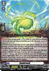 Sephirosid - DZ-BT07: Moon Fangs & Cerulean Blaze - Cardfight Vanguard card