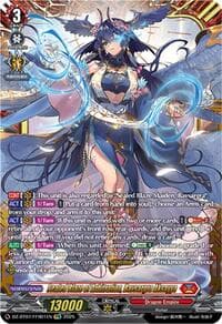 Sealed Blaze of Arbitration, Bavsargra Aksayya (FFR) - DZ-BT07: Moon Fangs & Cerulean Blaze - Cardfight Vanguard card