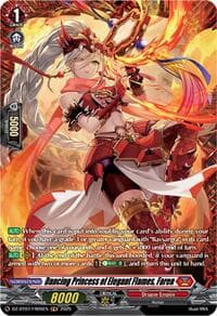 Dancing Princess of Elegant Flames, Faren (FR) - DZ-BT07: Moon Fangs & Cerulean Blaze - Cardfight Vanguard card