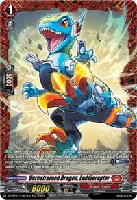 Unrestrained Dragon, Laddieraptor (FR) - DZ-BT07: Moon Fangs & Cerulean Blaze - Cardfight Vanguard card