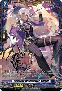 Powered Wildmaster, Vhigor (FR) - DZ-BT07: Moon Fangs & Cerulean Blaze - Cardfight Vanguard card