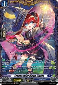 Crepuscular Mage, Illyllia (FR) - DZ-BT07: Moon Fangs & Cerulean Blaze - Cardfight Vanguard card