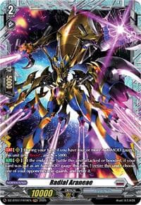 Radial Araneae (FR) - DZ-BT07: Moon Fangs & Cerulean Blaze - Cardfight Vanguard card