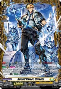 Hound Raiser, Seishin (FR) - DZ-BT07: Moon Fangs & Cerulean Blaze - Cardfight Vanguard card