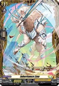 Inheritance Lion (FR) - DZ-BT07: Moon Fangs & Cerulean Blaze - Cardfight Vanguard card