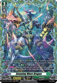 Stunning Wave Dragon (FR) - DZ-BT07: Moon Fangs & Cerulean Blaze - Cardfight Vanguard card