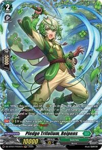 Pledge Trifolium, Reipens (FR) - DZ-BT07: Moon Fangs & Cerulean Blaze - Cardfight Vanguard card