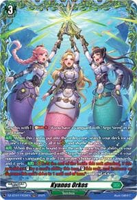 Kyanos Orkos (FR) - DZ-BT07: Moon Fangs & Cerulean Blaze - Cardfight Vanguard card