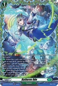 Katharos Ode (FR) - DZ-BT07: Moon Fangs & Cerulean Blaze - Cardfight Vanguard card