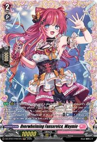 Overwhelming Fanservice, Waymie (FR) - DZ-BT07: Moon Fangs & Cerulean Blaze - Cardfight Vanguard card