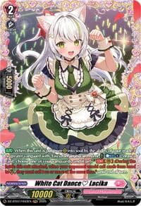 White Cat Dance Lacika (FR) - DZ-BT07: Moon Fangs & Cerulean Blaze - Cardfight Vanguard card