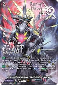 The First Mythisch, "Wolfszahn" Roztnir (SEC) - DZ-BT07: Moon Fangs & Cerulean Blaze - Cardfight Vanguard card