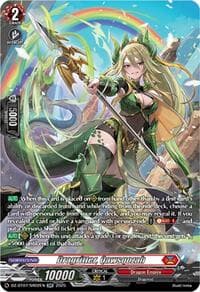 Dragritter, Qawsqozah (SR) - DZ-BT07: Moon Fangs & Cerulean Blaze - Cardfight Vanguard card
