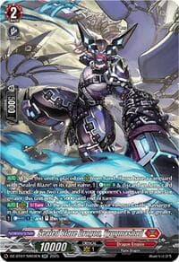 Sealed Blaze Dragon, Yyugmashad (SR) - DZ-BT07: Moon Fangs & Cerulean Blaze - Cardfight Vanguard card