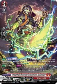 Demonic Dragon Berserker, Jokushu (SR) - DZ-BT07: Moon Fangs & Cerulean Blaze - Cardfight Vanguard card
