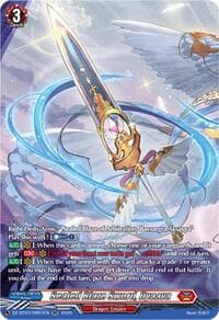 Sealed Blaze Sword, Dyaava (SR) - DZ-BT07: Moon Fangs & Cerulean Blaze - Cardfight Vanguard card