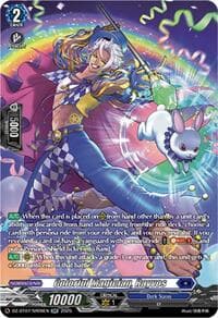 Colorful Magician, Rayvos (SR) - DZ-BT07: Moon Fangs & Cerulean Blaze - Cardfight Vanguard card