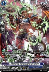 Diabolos Defenseliner, Grady (SR) - DZ-BT07: Moon Fangs & Cerulean Blaze - Cardfight Vanguard card