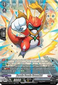 Heroic Deeds Dracokid (SR) - DZ-BT07: Moon Fangs & Cerulean Blaze - Cardfight Vanguard card