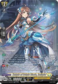 Knight of Bright Blade, Religial (SR) - DZ-BT07: Moon Fangs & Cerulean Blaze - Cardfight Vanguard card
