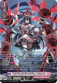 PolyPhonicOverDrive, Artisaria (SR) - DZ-BT07: Moon Fangs & Cerulean Blaze - Cardfight Vanguard card