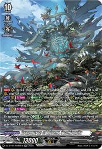 Dragontree of Advent, Sephirogila (SR) - DZ-BT07: Moon Fangs & Cerulean Blaze - Cardfight Vanguard card